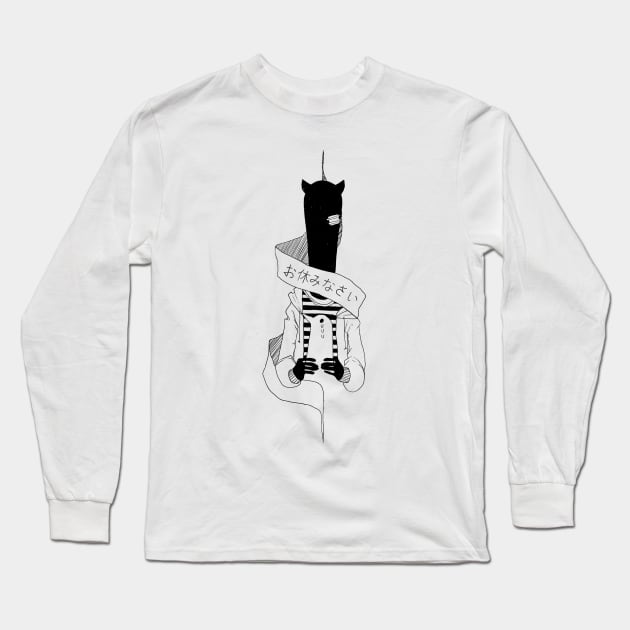 Oyasumi Pun Pun Long Sleeve T-Shirt by jojacula